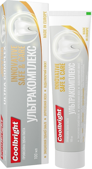 Зубна паста "Ультракомплекс" - Coolbright Innovative Safe & Care 100ml (1088211-1446354-2)