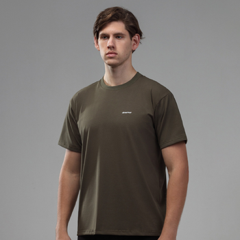 Футболка Basic Military T-shirt. Олива. Размер S