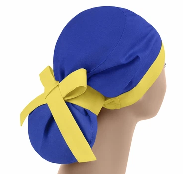 Медицинская шапочка женская PonyTopHat универсальная Слава Украине!