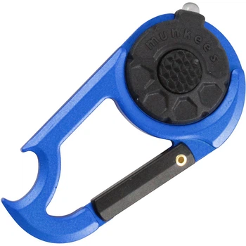 Брелок-фонарик Munkees Carabiner LED with Bottle Opener NEW dark blue (1089-NEW-DB)