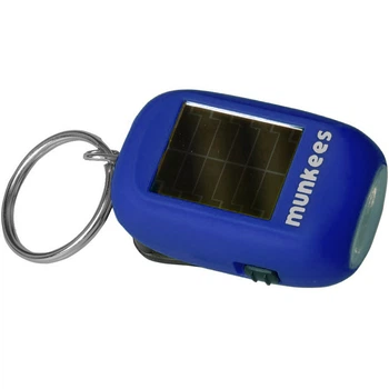 Брелок-фонарик Munkees Mini Solar-Dynamo Flashlight dark blue (1101-DB)