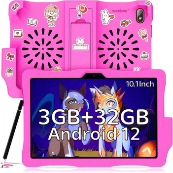 Детский планшет 10.1" Kinstone KST102SF 3/32Gb Android 12 6000 mAh + Чехол