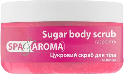 Сахарный скраб для тела "Малина" - Bioton Cosmetics Spa & Aroma Sugar Body Scrub Raspberry 250ml (1323735-3616806)