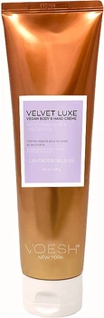 Расслабляющий крем для рук и тела с лавандой - Voesh Velvet Lux Vegan Hand & Body Creme Lavender Relieve 482g (880214-20334961)