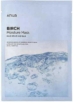 Увлажняющая тканевая маска для лица с березовым соком - Anua Birch Moisture Sheet Mask 25ml (1190255-1849697706-2)