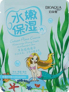 Тканевая маска Bioaqua с экстрактом морских водорослей и гиалуроновой кислотой - Bioaqua Extract Plant Essence 25g (1398842-23563440)