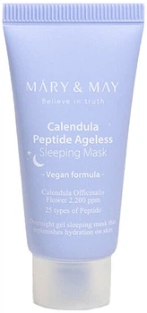 Гелевая ночная маска для лица - Mary & May Calendula Peptide Ageless Sleeping Mask 110g (1230884-141011)
