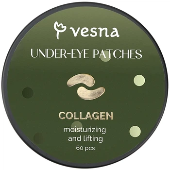 Гидрогелевые патчи под глаза - Vesna Under-Eye Patches 60шт (1206416-131395)