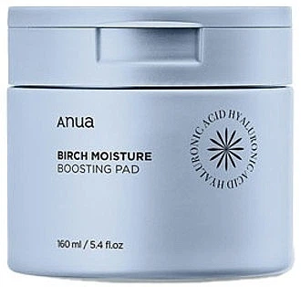 Увлажняющие пады с березовым соком - Anua Birch Moisture Boosting Pad 70шт (1367956-17007397)