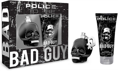 Набор (edt/40ml + b/shm/100ml) - Police To Be Bad Guy (1020392-9074210)