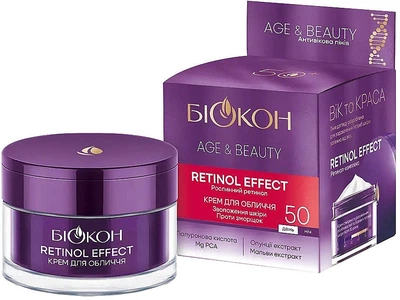 Крем для лица - Биокон Age & Beauty Retinol Effect 50+ 50ml (1392815-22412207)