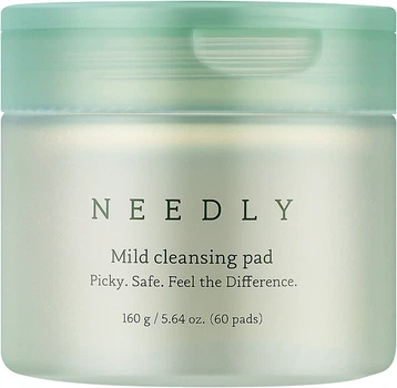Пади для очищення шкіри - Needly Mild Cleansing Pad 60шт (1327517-4060092)