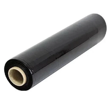 Стрейч пленка черная упаковочная 0.5м*230м 2.2кг Home P-230B