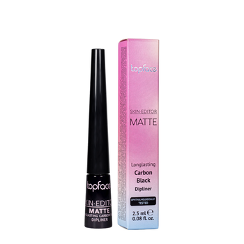 Подводка для глаз черная Topface Carbon Black Longlasting Matte РТ405