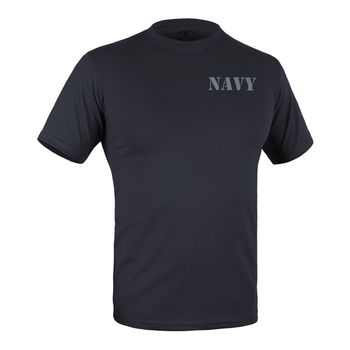 Футболка з малюнком P1G NAVY Logo Graphite S (UA281-29891-GT-NVL)