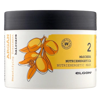 Маска для питания и увлажнения волос с аргановым маслом Elgon Argan Nutrienergetic Mask, 500 мл