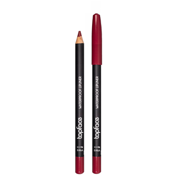 Олівець для губ TopFace Waterproof Lipliner водостійкий PT613 № 114 Темно-вишневий