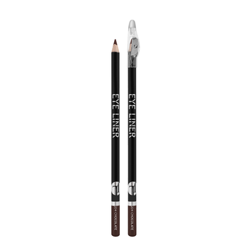 Олівець для очей дерев'яний з точилкою Jovial Luxe Eye Liner № 204 Chocolate