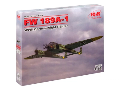 Ночной истребитель Focke-Wulf Fw 189A-1 ICM (72293)