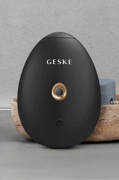 Электронный освежитель для увлажнения лица GESKE Facial Hydration Refresher 4в1 gray
