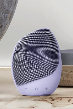 Электронная ультразвуковая щетка для лица GESKE Sonic Facial Brush 5в1 purple