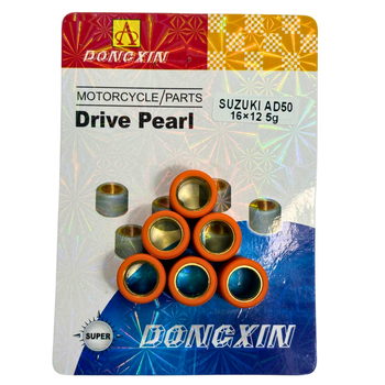 Ролики вариатора 16х12мм 5г Suzuki AD50 комплект 6шт DONGXIN