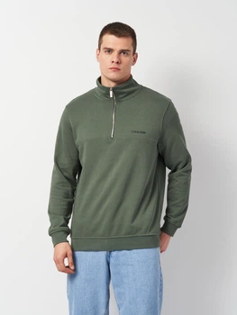 Толстовка на блискавці чоловіча Calvin Klein Jeans 11375.2 M Хакі (smt2000000021997)