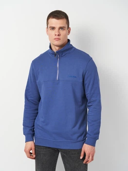 Толстовка на блискавці чоловіча Calvin Klein Jeans 11375.3 S Індиго (smt2000000022031)
