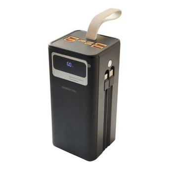 Зовнішній акумулятор Павербанк BOROFONE DBT35B 50000mAh 22,5W чорний