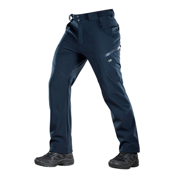Штани M-Tac Soft Shell Winter Dark Navy Blue M