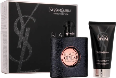 Zestaw damski Yves Saint Laurent Black Opium Woda perfumowana 50 ml + Balsam do ciała 50 ml (3660732069484)