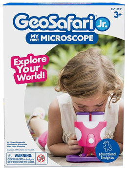 Mikroskop Learning Resources GeoSafari Jr 8x Różowy (0086002009081)