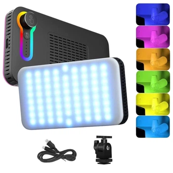 Накамерне світло RGB Ordro SL-120 8W 2500K-10000K CRI≥95 для фото та відео 3000 mAh