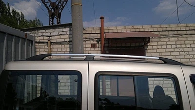 Рейлинги DTS для Fiat Doblo 2000-2010/коротк.база/Хром/Abs, (DDCNR16)