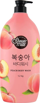 Гель для душу з ароматом персика - Kerasys Shower Mate Peach Body Wash 1200ml (1200ml) (1008097-1309552-2)