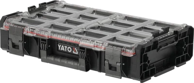 Organizer YATO XL z 12 przegródkami 585 x 387 x 131 mm (YT-09180)