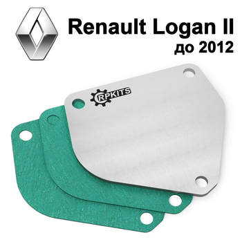 Заглушка клапана EGR Renault Logan II до 2012