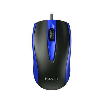 Мишка дротова Havit HV-MS871 синій