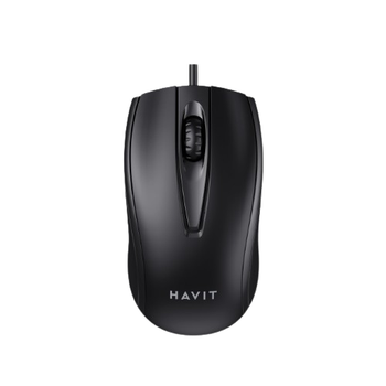 Мишка дротова Havit HV-MS871 чорний