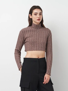 Свитер женский Zara 1131/301 S Коричневый (01131301722021)