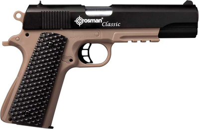 Пневматичний пістолет Crosman S1911KT Classic 1911 суперкомплект (Colt M1911)