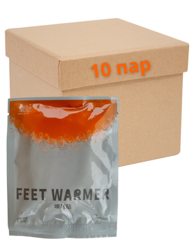 Самонагревающиеся грелки полустельки для ног Feet Warmer - 10 пар