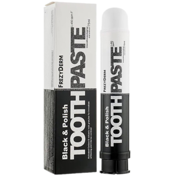 Зубная паста FrezyDerm Black & Polish (1450 ppm) (75 мл.)