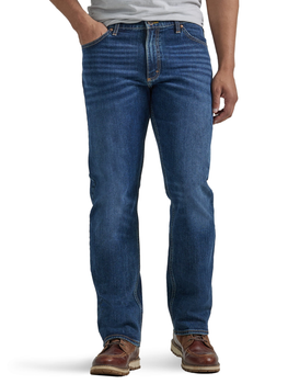 Джинсы Wrangler Men's Straight Fit Jean with Stretch Color: Windsor Blue (1095STTWI) W34 L32