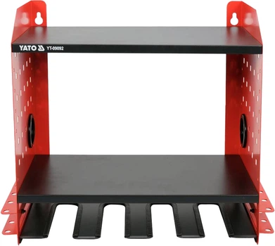 Metalowa półka na elektronarzędzia Yato 4 gniazda YT-09092 465 x 405 x 225 mm (5906083094835)