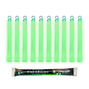 Химический источник света Cyalume ChemLight 6" Green