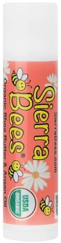 Органический бальзам для губ Sierra Bees Organic Shea Butter & Argan Oil Lip Balm 4.25 г (898220009480/898220025725)