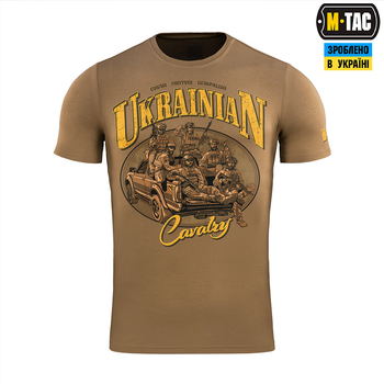 Футболка M-Tac Ukrainian Cavalry Coyote Brown M