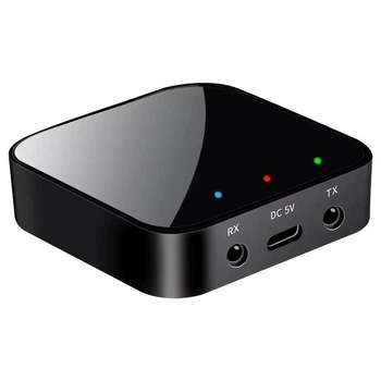 Бездротовий аудіоадаптер-приймач Essager Hi-Fi AUX 3.5 мм RX/TX Bluetooth 5.3