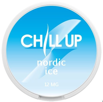 Безтютюнові нікотинові подушечки Chill Nordic Ice 12 мг (4779056490108)
